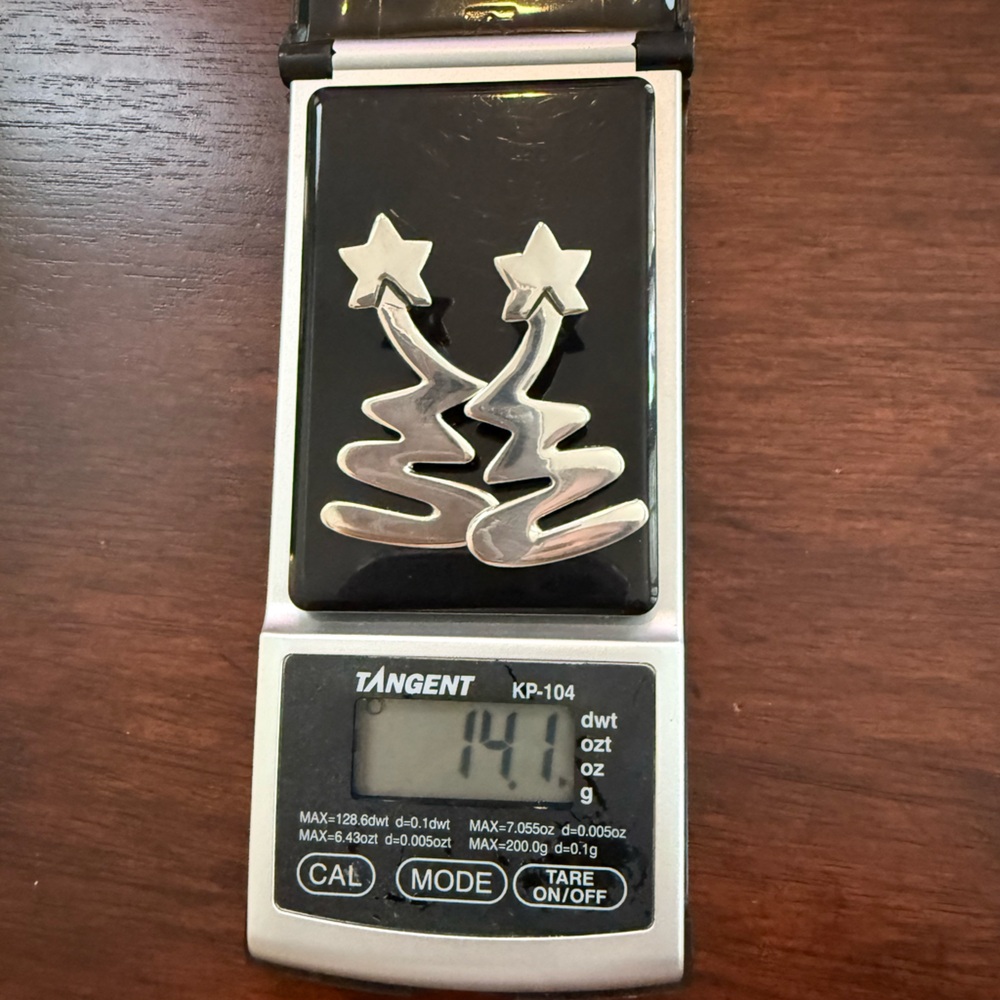 Signed Silpada Solid Sterling Silver Christmas Tr… - image 5